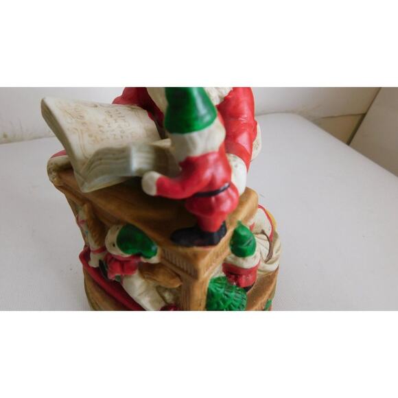 Vintage Abraham & Straus Santas Workshop Figurine READ - Picture 5 of 8